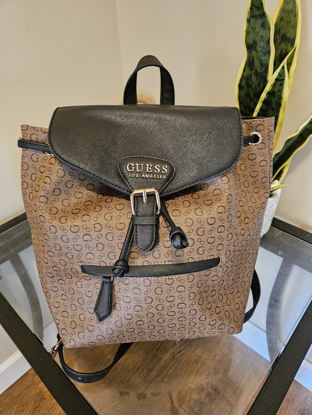 Guess Faux - Leather Backpack